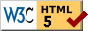 Valid HTML5